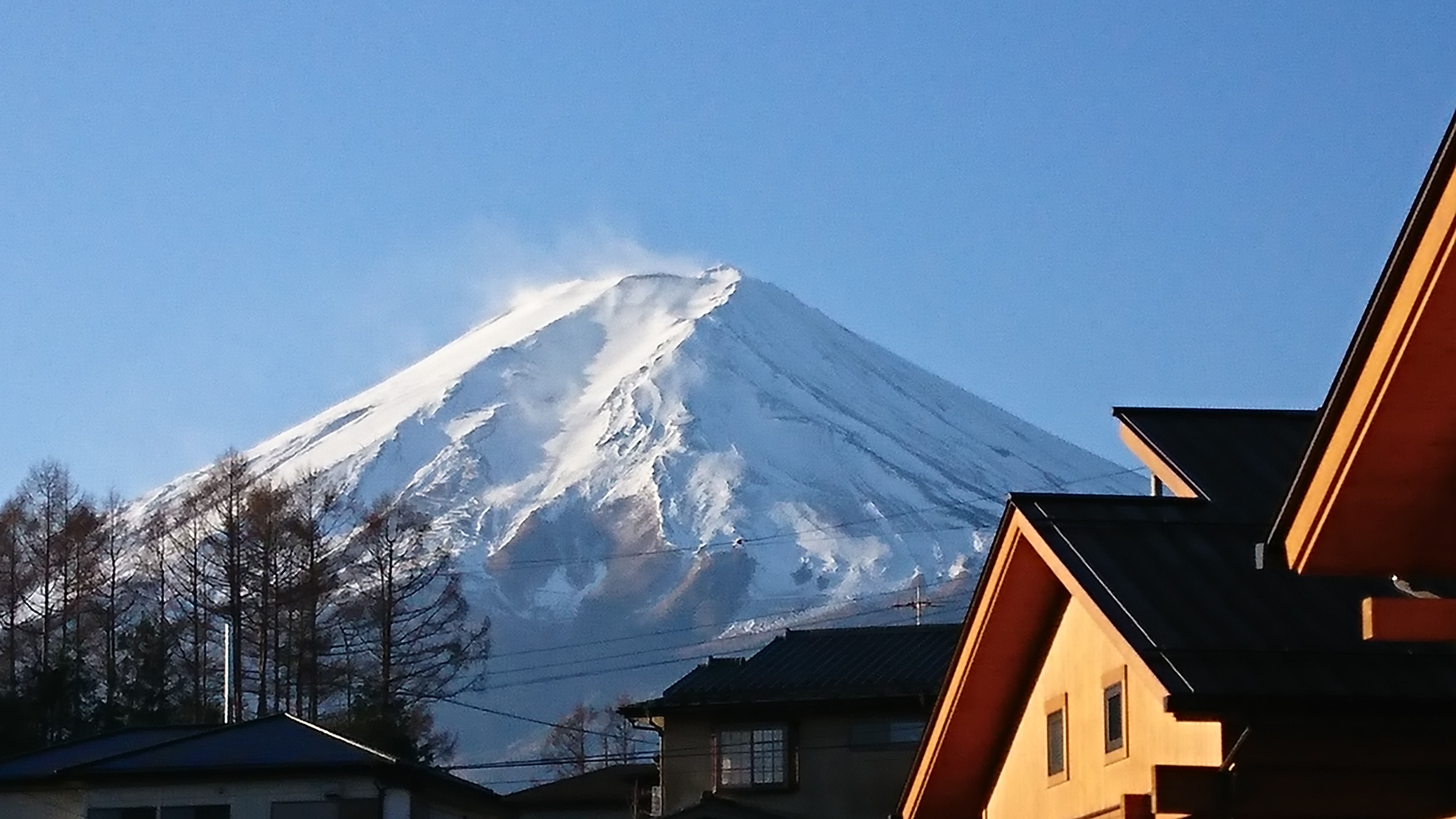 今日の富士山（今年もあと少し）